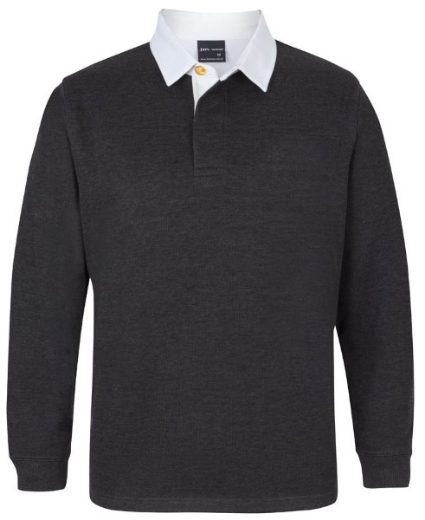Picture of JB's Adults 2 Tone Rugby Shirt Long Sleeve